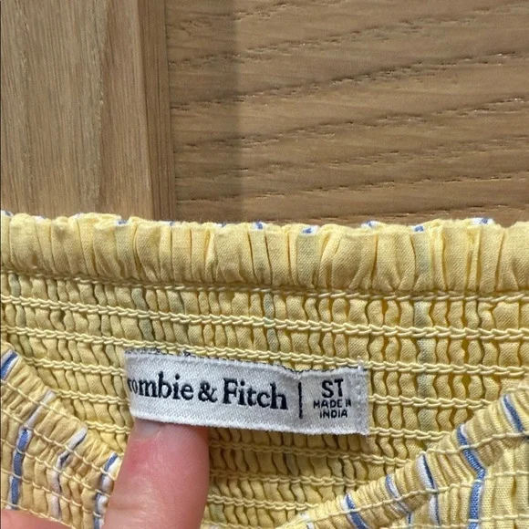 Abercrombie Yellow & Blue Striped Sundress - Picture 3 of 7